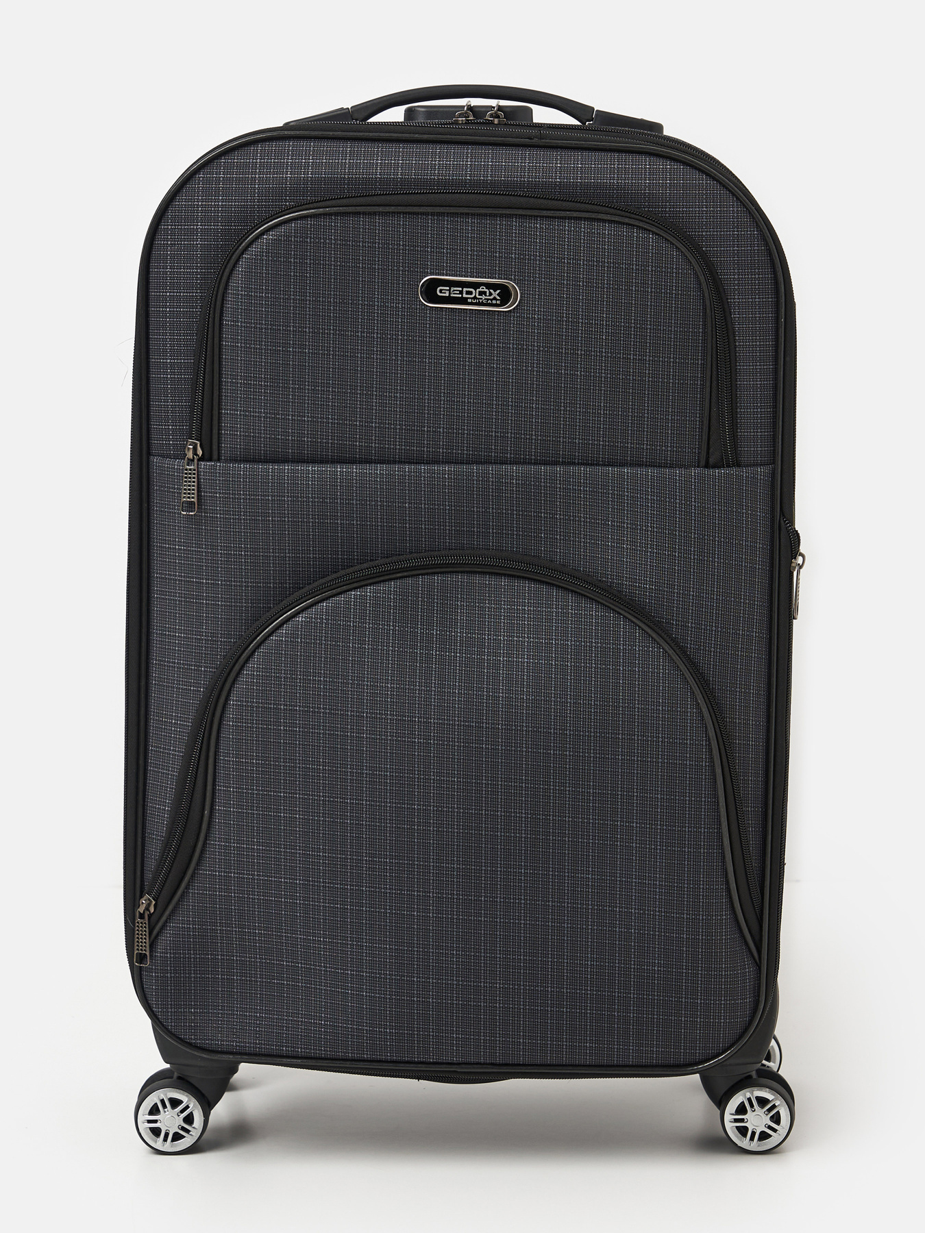 Валіза Ricco Grande модель T1TEXT1000gray-L Фото