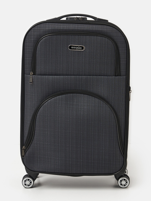 Чемодан Ricco Grande модель T1TEXT1000gray-L Фото