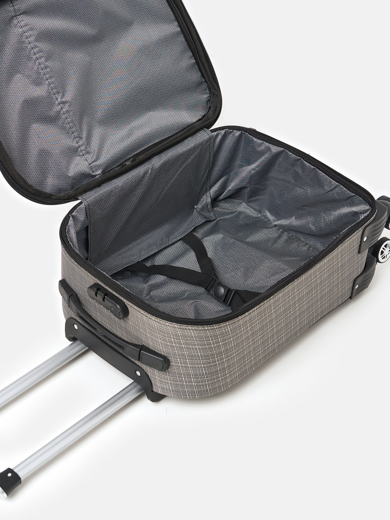 Валіза Ricco Grande модель T1TEXT1000beige-M Фото