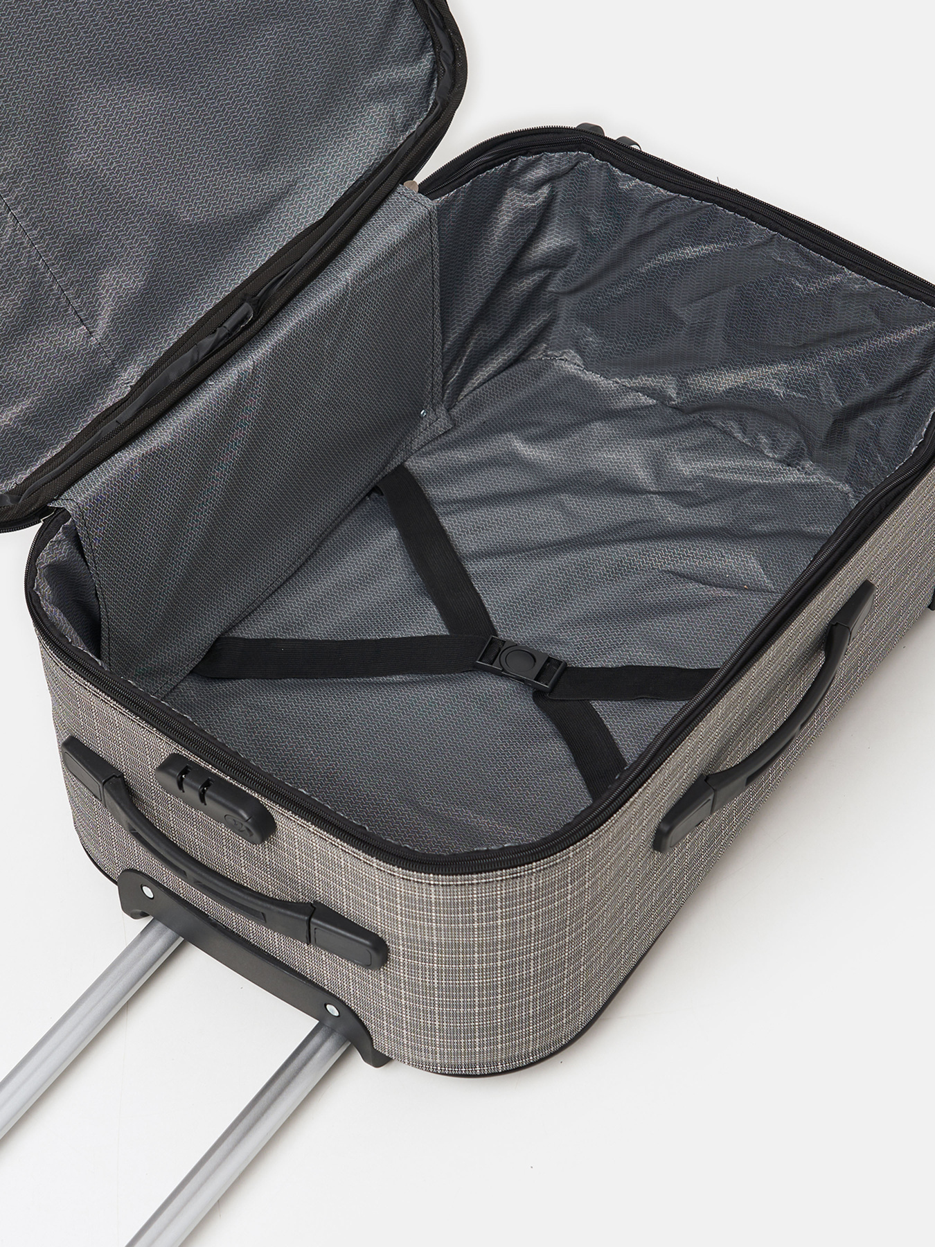 Валіза Ricco Grande модель T1TEXT1000beige-L Фото