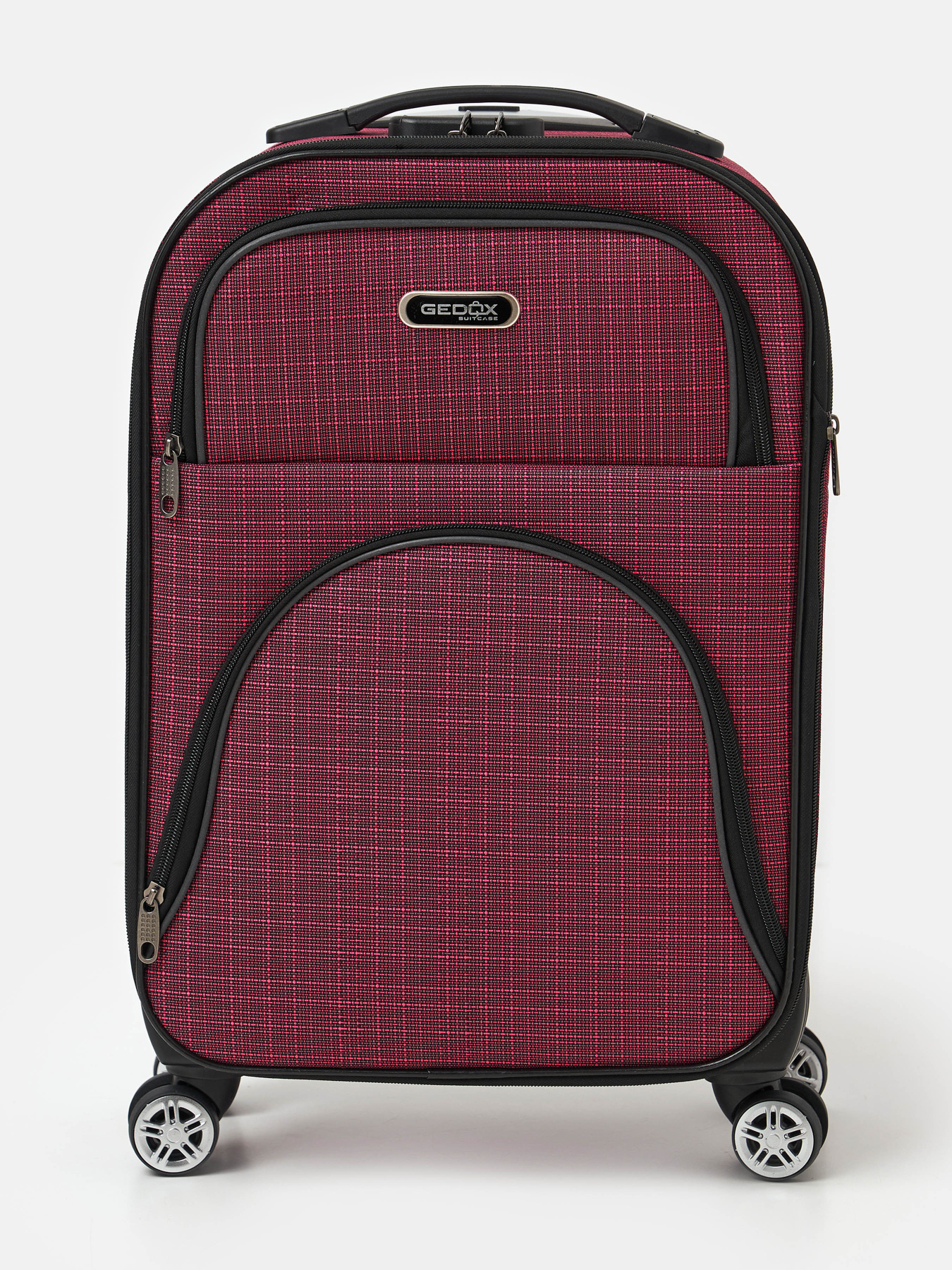 Чемодан Ricco Grande модель T1TEXT1000pink-M Фото