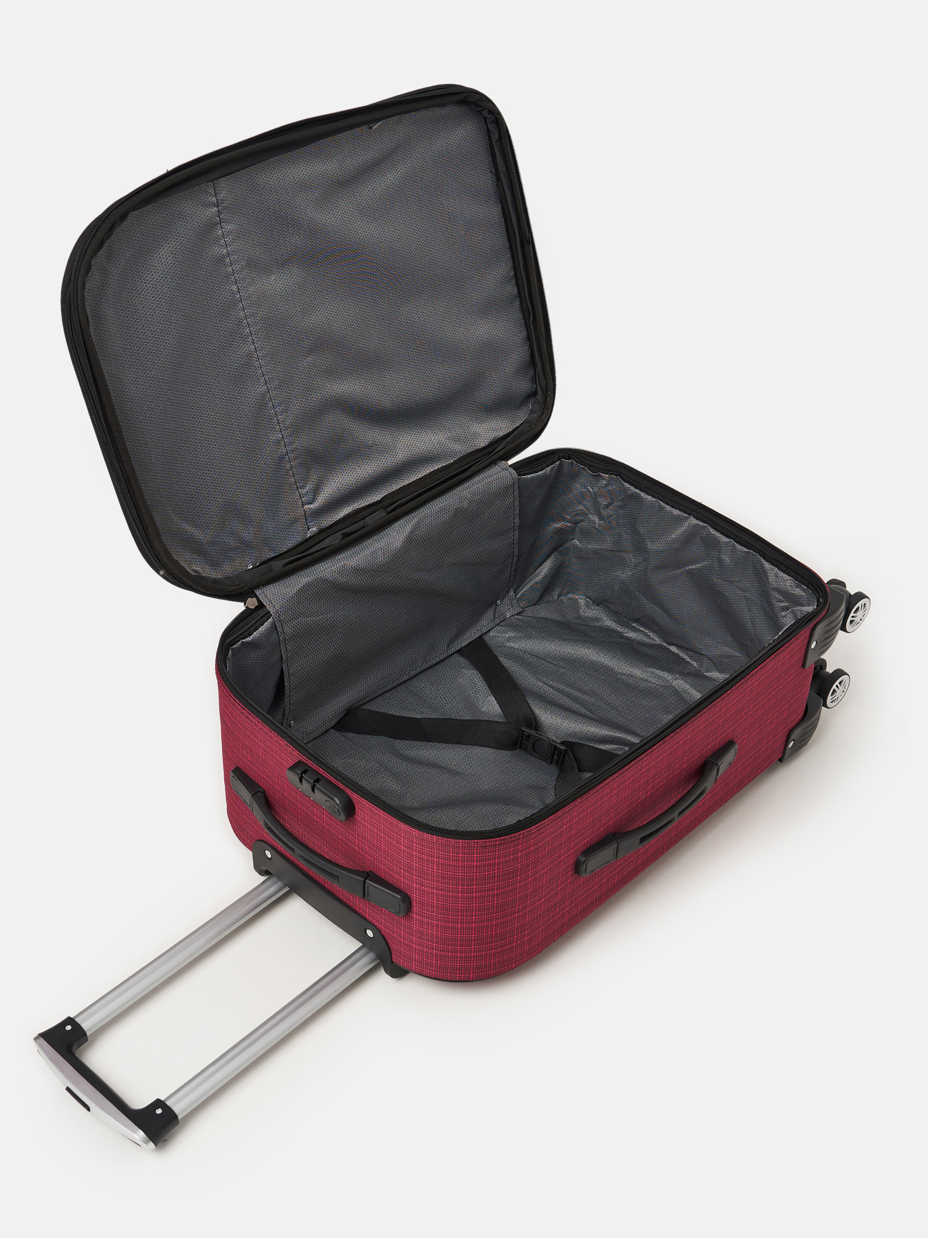 Чемодан Ricco Grande модель T1TEXT1000pink-L Фото