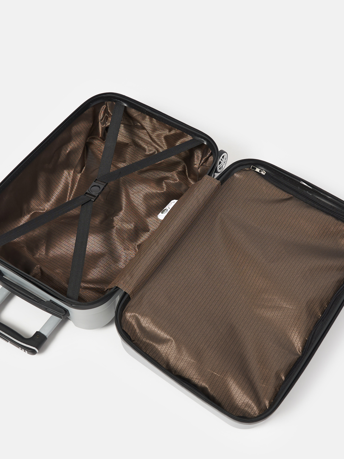 Чемодан Ricco Grande модель T1ABS500silver-M Фото