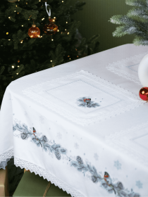 Новорічна серветка "Снігурі" Едельвіка модель 315-24-09 Фото