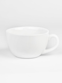 Чашка "Жемчужина" фарфоровая белая MBM MY HOME модель KP-100/102 WHITE Фото