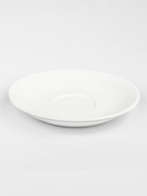 Блюдце "Перлина" порцелянове біле MBM MY HOME модель KP-101/103 WHITE Фото