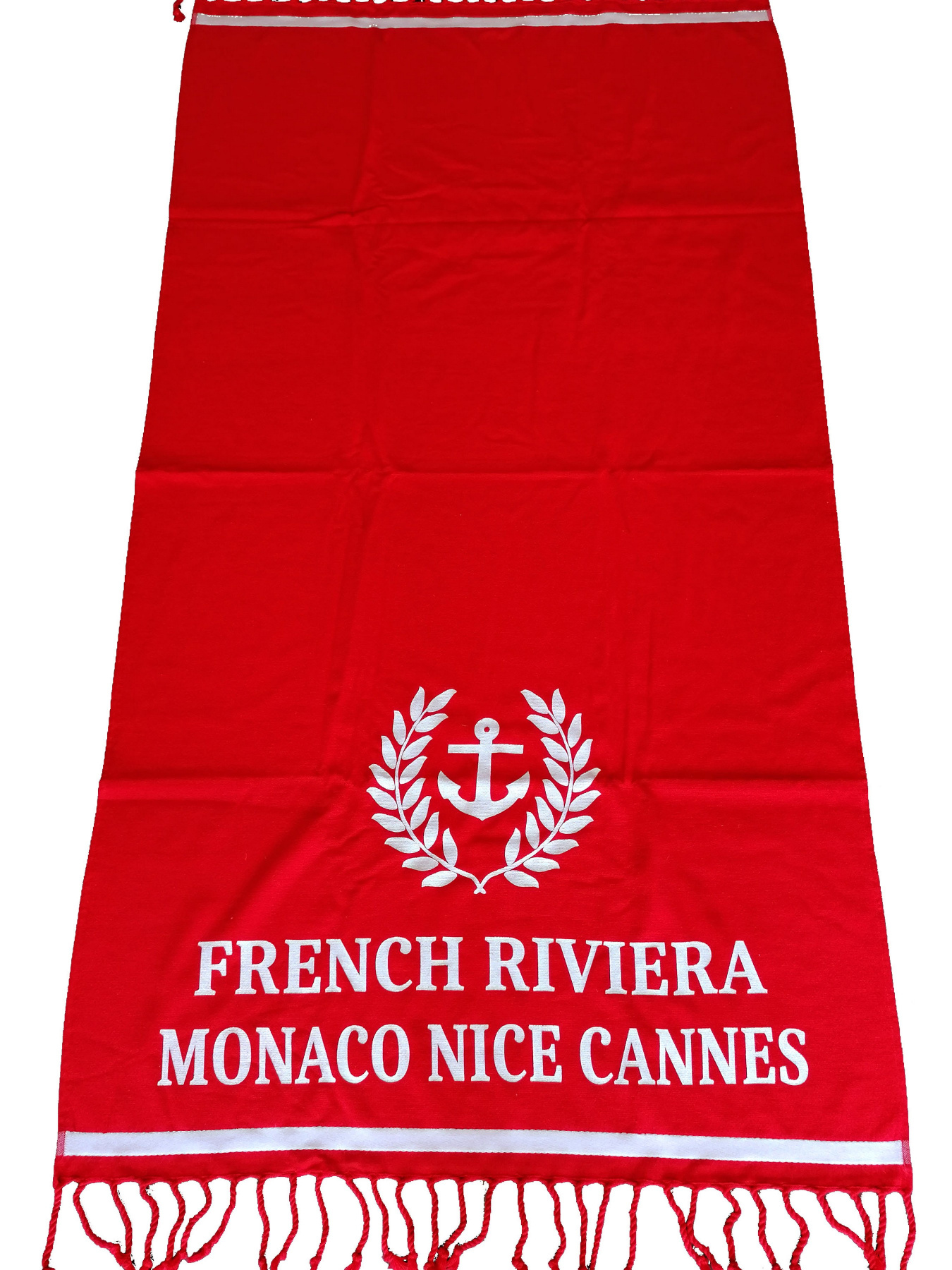 Туристическое полотенце Le Comptoir de la plage Пляжний Рушник модель Riviera_Red Фото