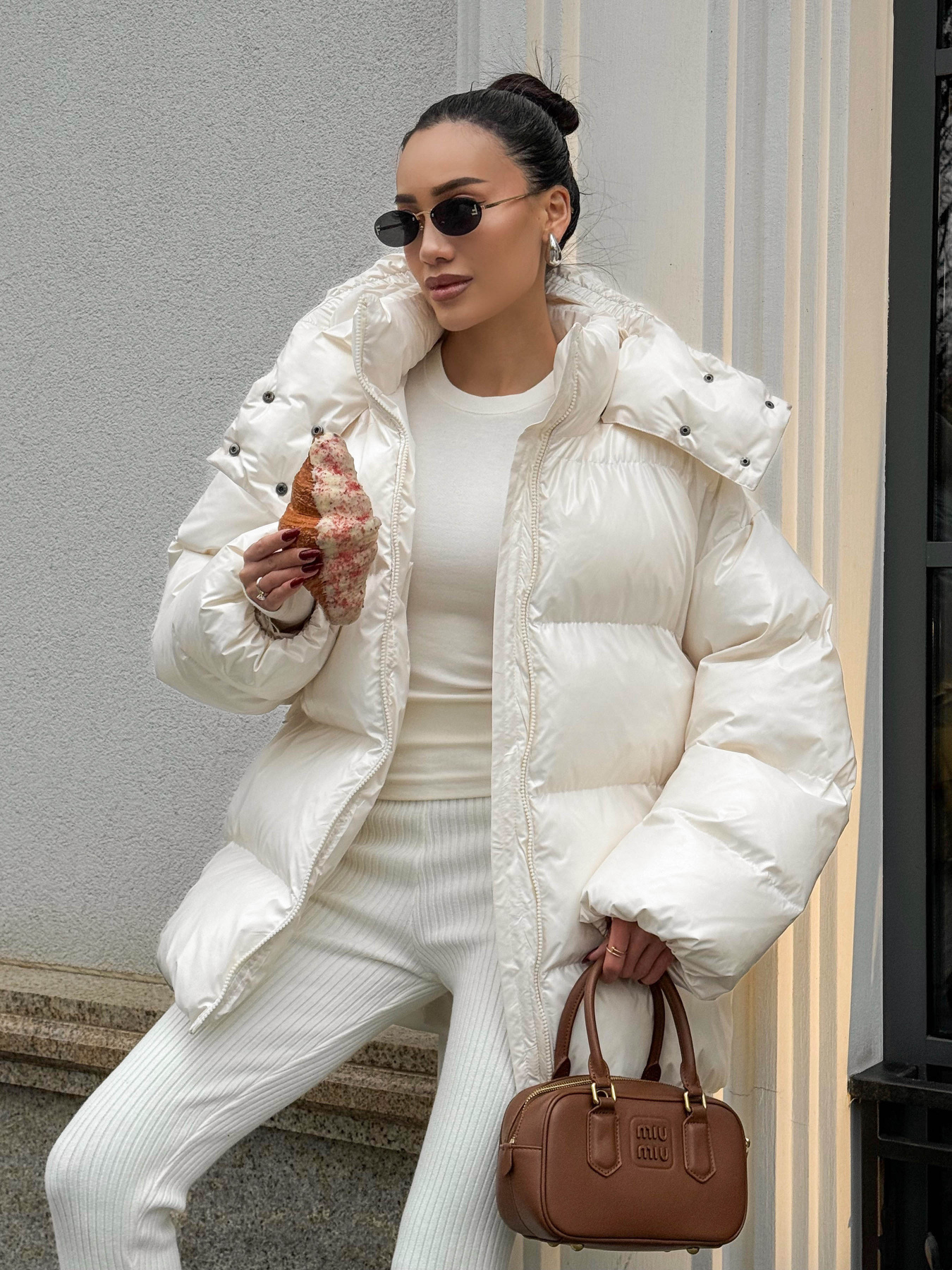 Пуховик Jadone Fashion модель Taym_bila Фото