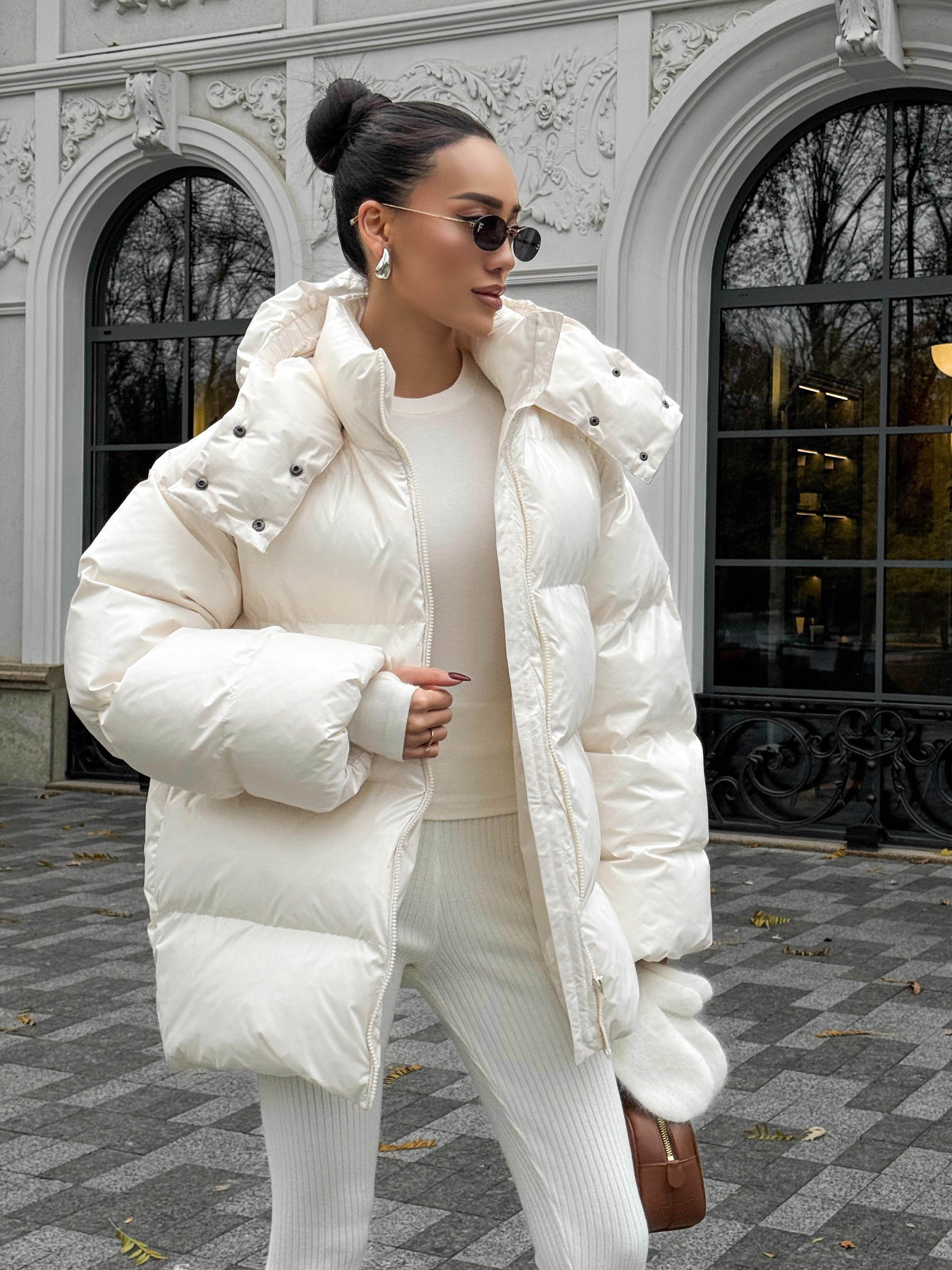 Пуховик Jadone Fashion модель Taym_bila Фото