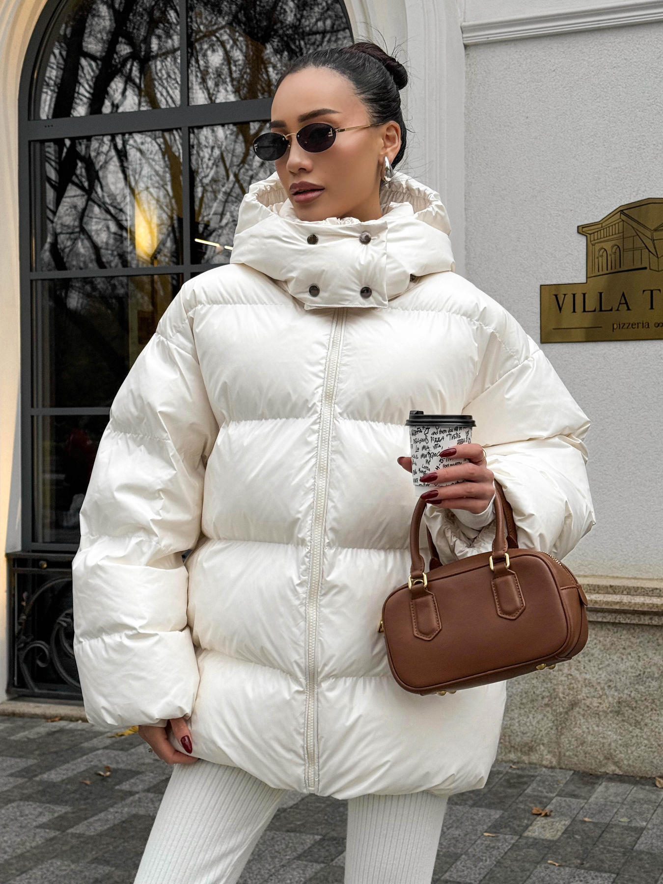 Пуховик Jadone Fashion модель Taym_bila Фото