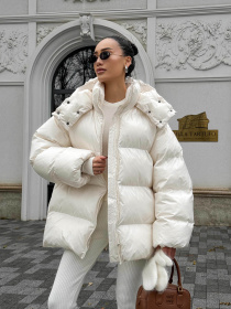 Пуховик Jadone Fashion модель Taym_bila Фото