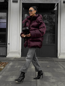 Пуховик Jadone Fashion модель Taym_marsal Фото