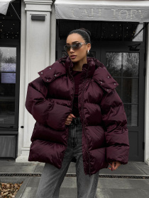 Пуховик Jadone Fashion модель Taym_marsal Фото