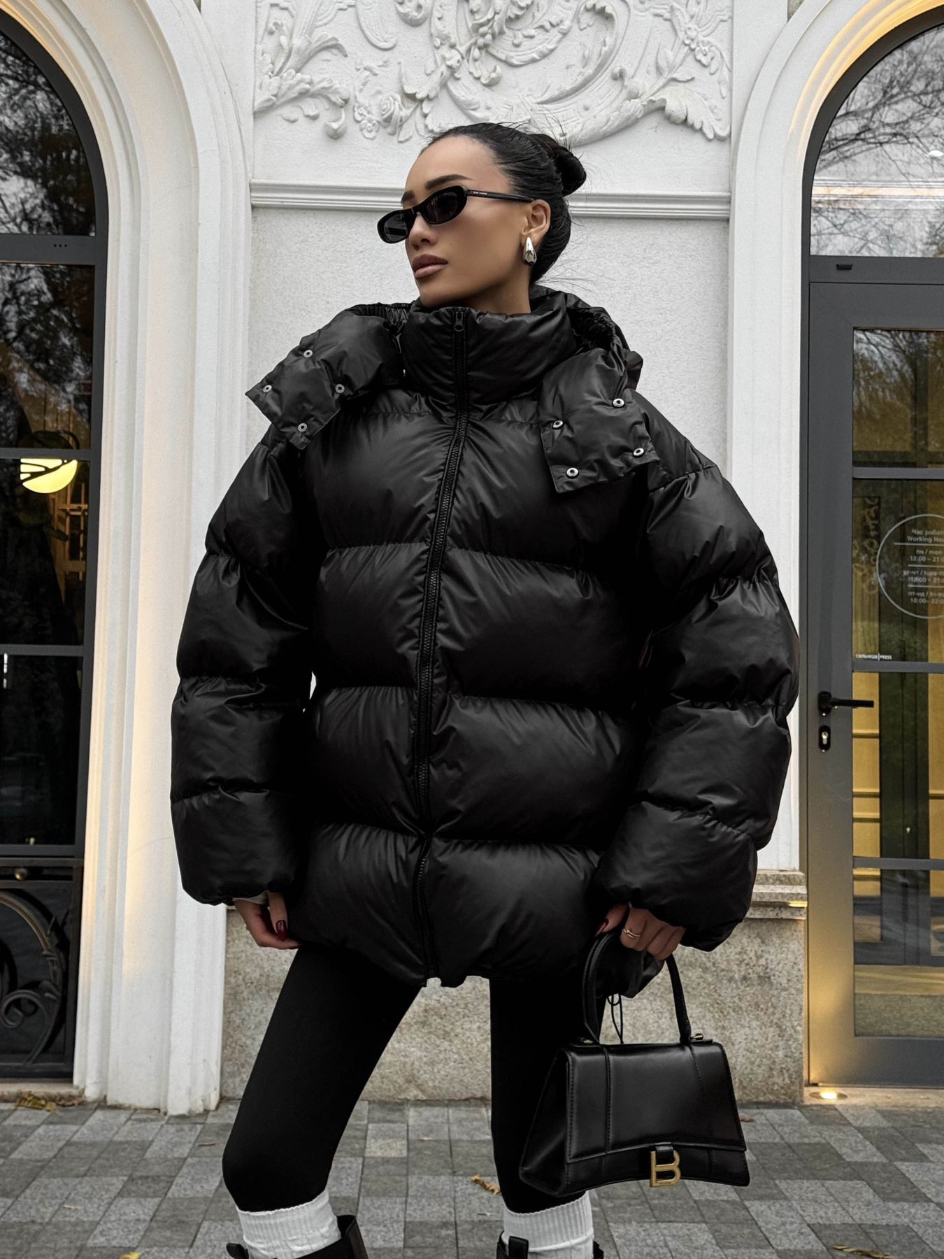 Пуховик Jadone Fashion модель Taym_chor Фото