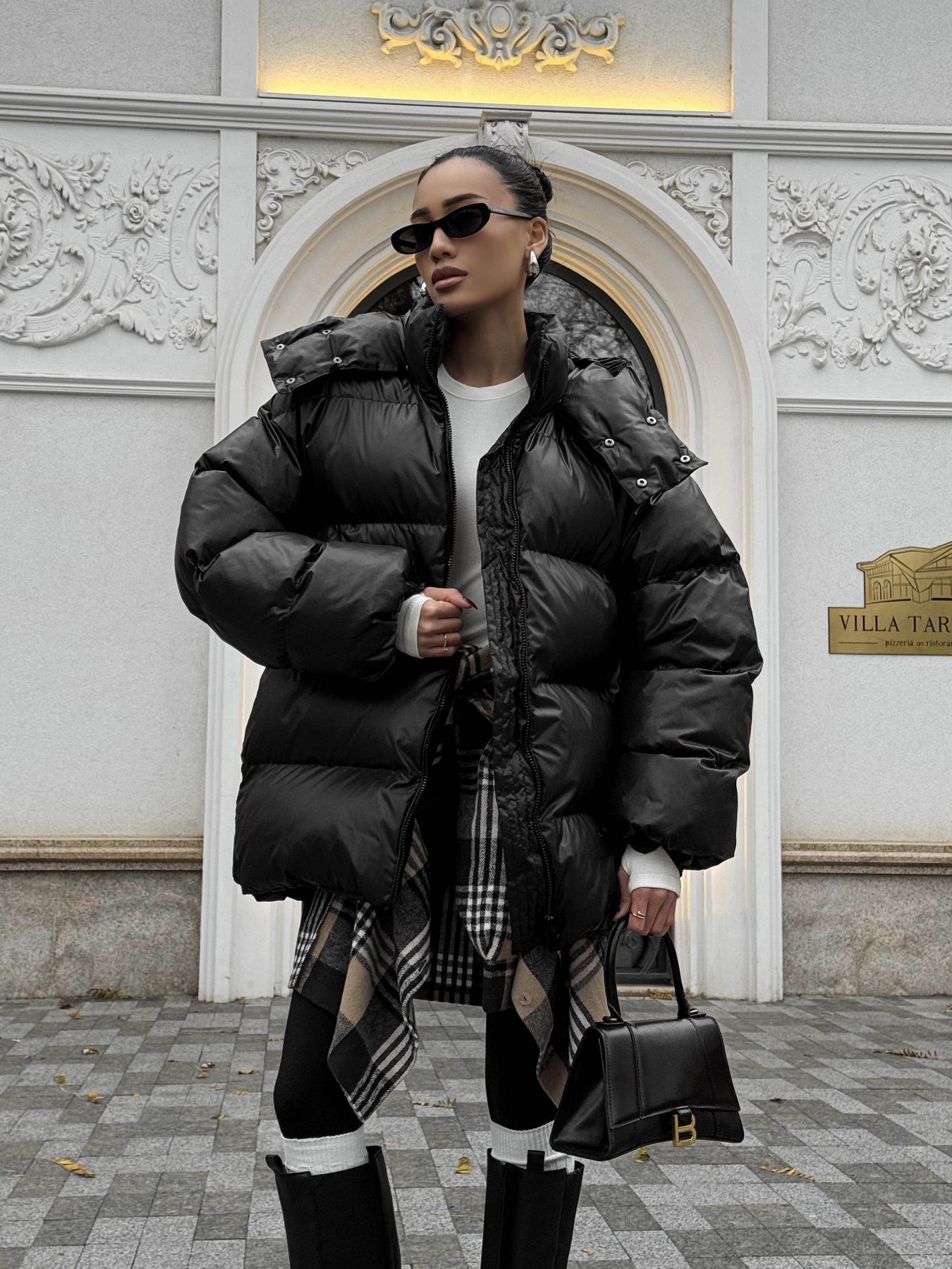Пуховик Jadone Fashion модель Taym_chor Фото