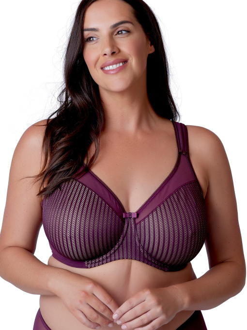 Бюстгальтер BERLEI Beauty Stripe Minimiser модель 541 Фото