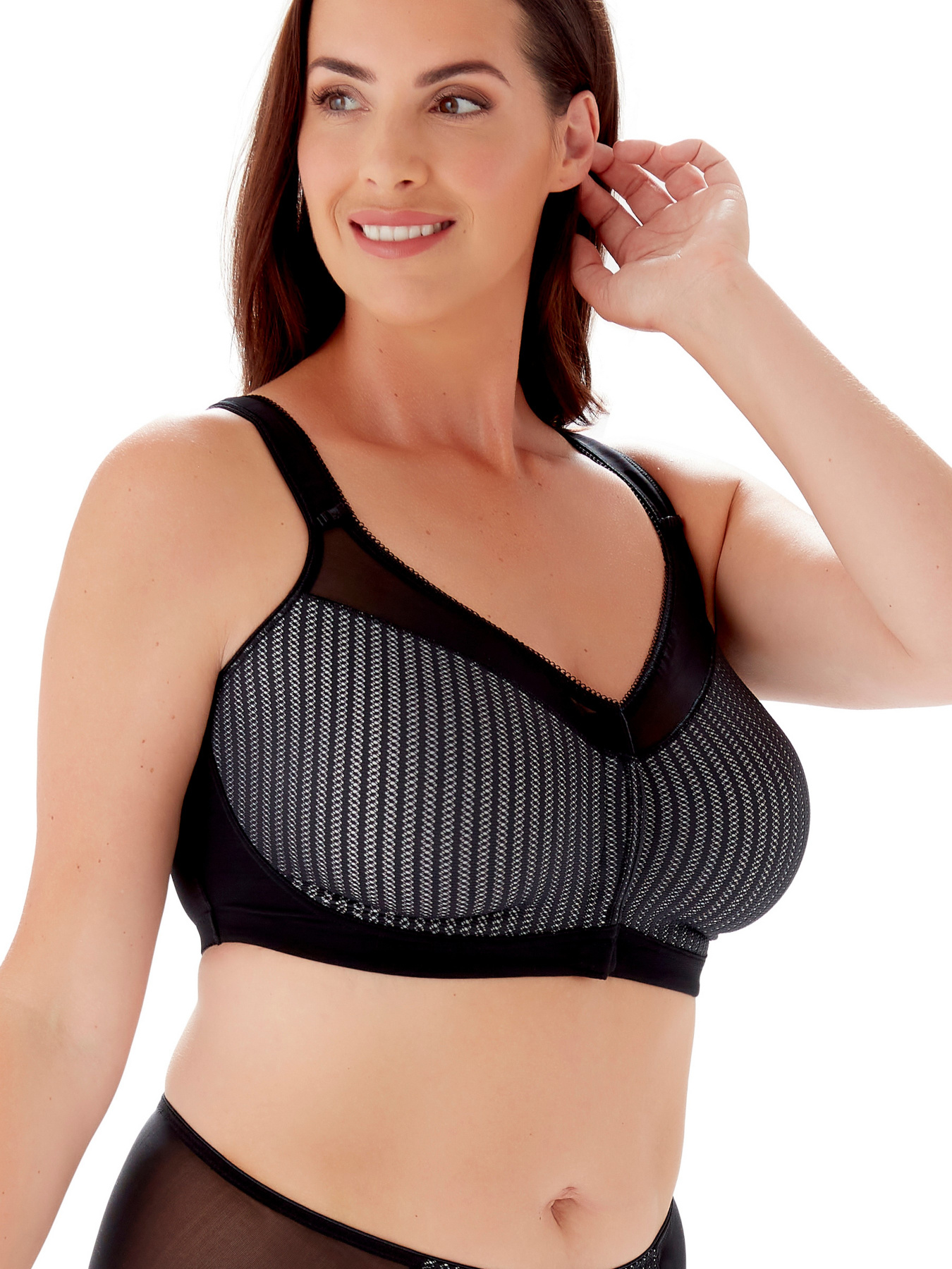 Бюстгальтер BERLEI Beauty Stripe Minimiser модель 547 Фото