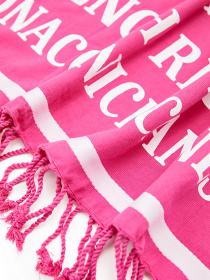 Туристичний рушник Le Comptoir de la plage Пляжний Рушник модель Riviera_Fuchsia Туристичний рушник Le Comptoir de la plage Пляжний Рушник модель Riviera_Fuchsia Фото