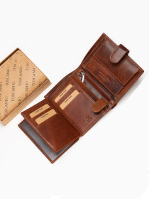 Портмоне Toscanio модель T123BRAZ Портмоне Toscanio модель T123BRAZ Фото