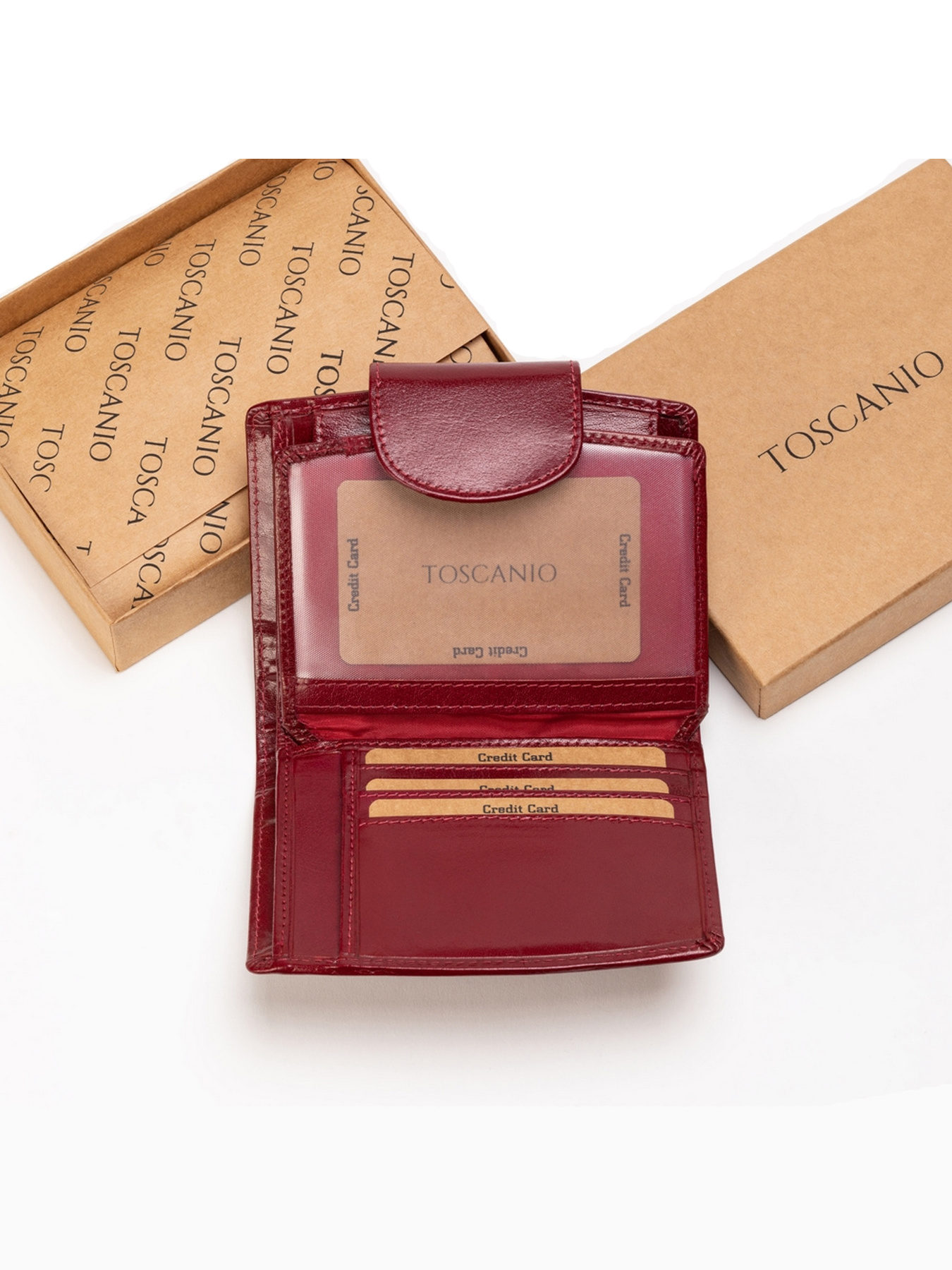 Кошелек Toscanio модель T266CZERWONY Фото
