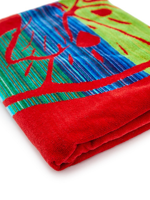 Туристическое полотенце Le Comptoir de la plage Пляжний Рушник модель Trinidad_Red Фото