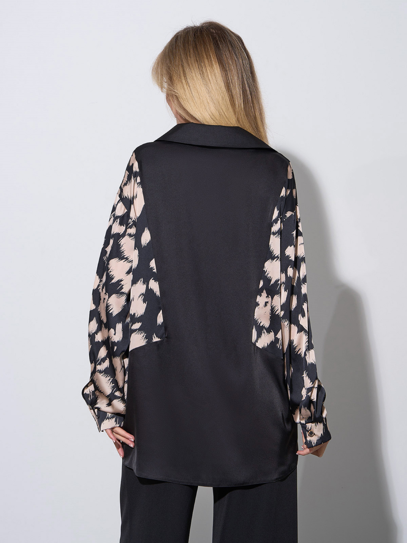 Сорочка повсякденна ISSA Plus модель 14956_черный Фото