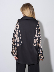 Сорочка повсякденна ISSA Plus модель 14956_черный Фото