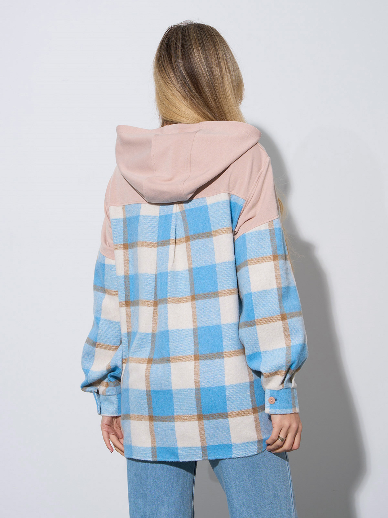 Рубашка ISSA Plus модель 14879_голубой Фото