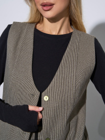 Костюм ISSA Plus модель 14977_хаки Фото