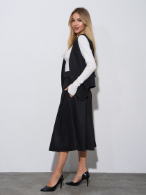 Костюм ISSA Plus модель 14978_черный Фото