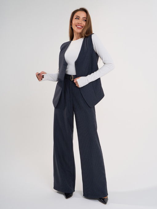 Костюм ISSA Plus модель 14981_темно_синий Фото
