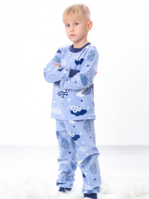 Піжама Носи своє модель 6076-028-4-hmarinki-blakitnij Фото