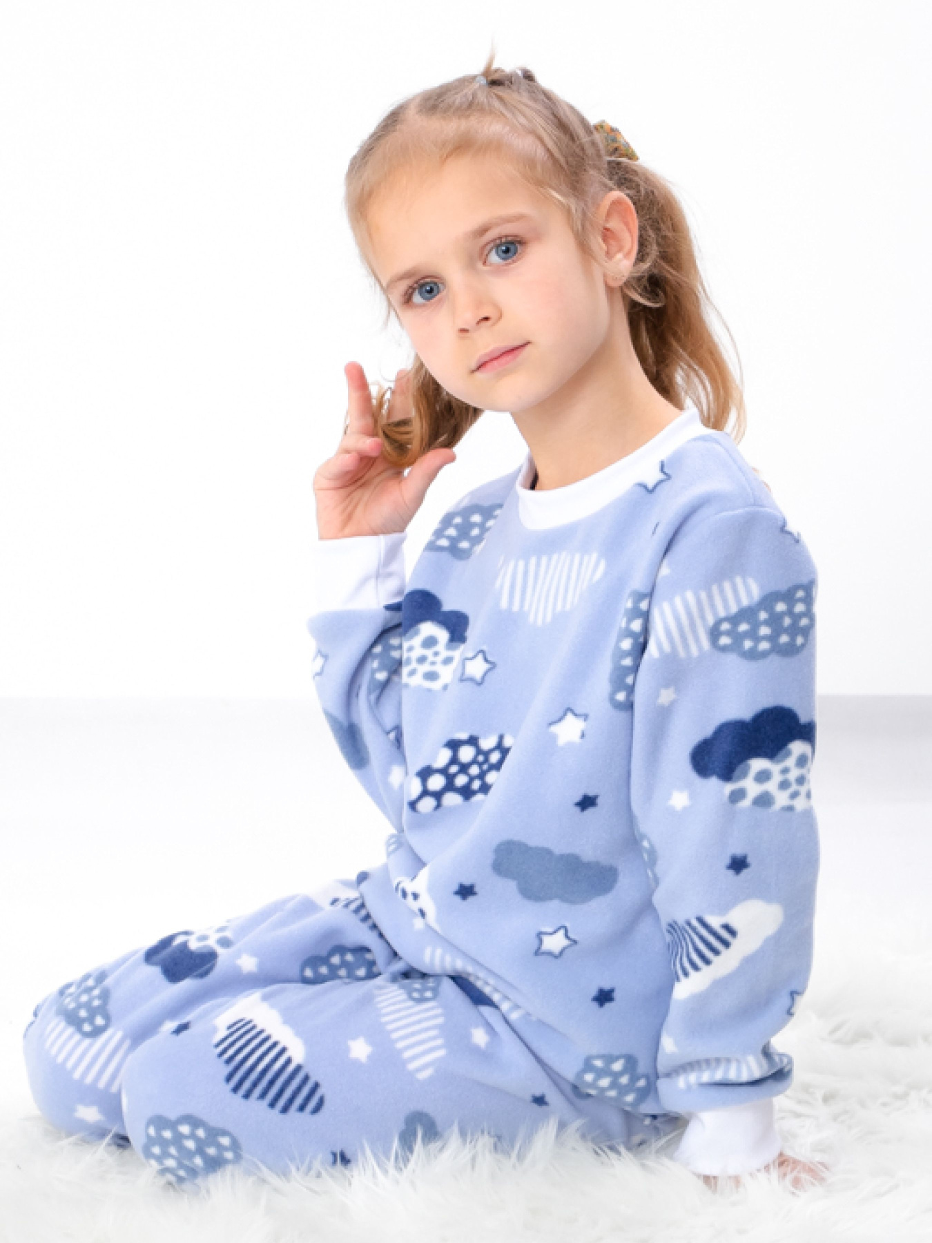 Пижама Носи своє модель 6076-028-5-hmarinki-blakitnij Фото