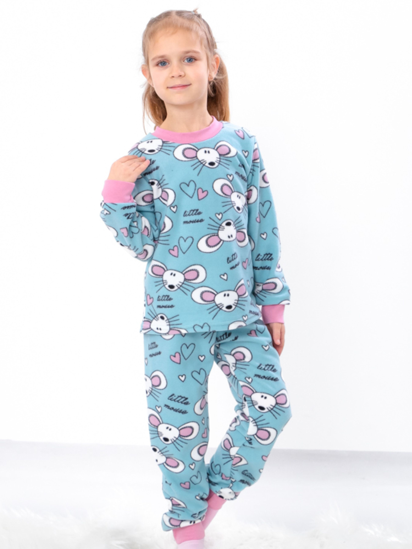 Пижама Носи своє модель 6076-028-5-mishenqta-sro-blakitnij Фото