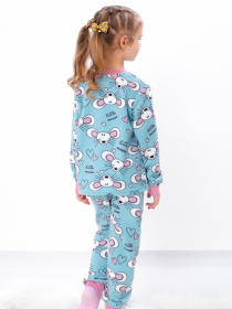 Пижама Носи своє модель 6076-028-5-mishenqta-sro-blakitnij Фото