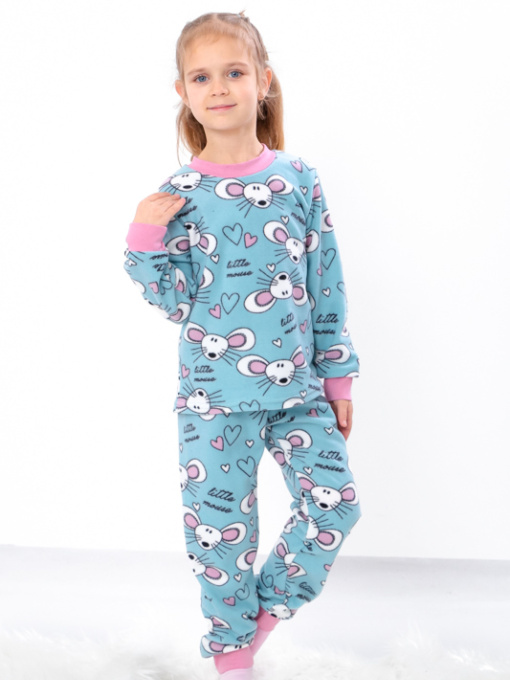 Пижама Носи своє модель 6076-028-5-mishenqta-sro-blakitnij Фото