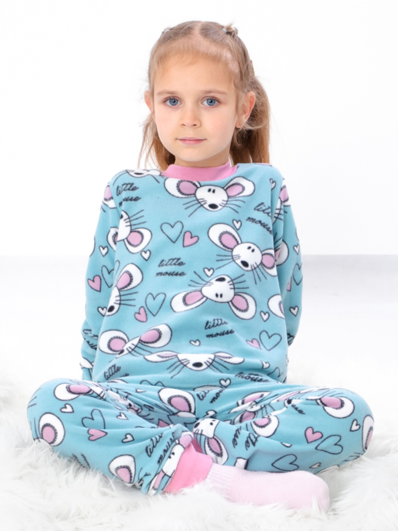 Піжама Носи своє модель 6076-028-5-mishenqta-sro-blakitnij Фото