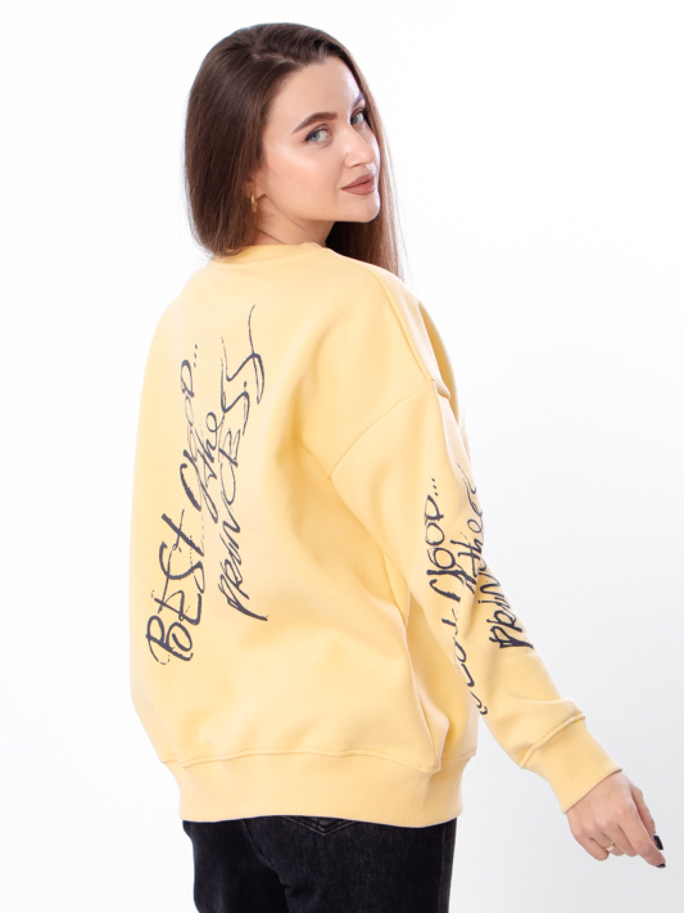 Світшот Носи своє модель 8355-025-33-svtlo-psochnij Фото