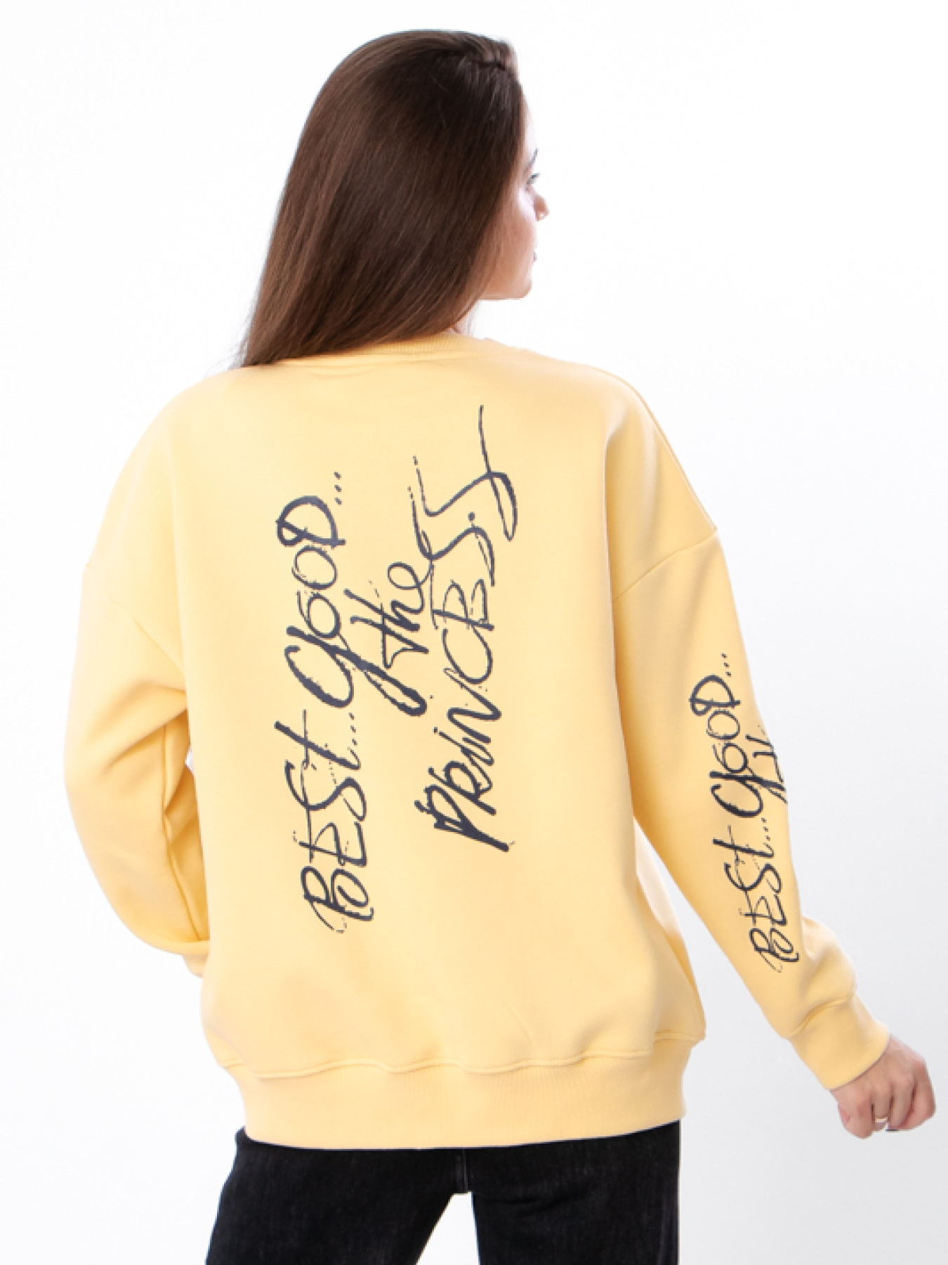 Світшот Носи своє модель 8355-025-33-svtlo-psochnij Фото