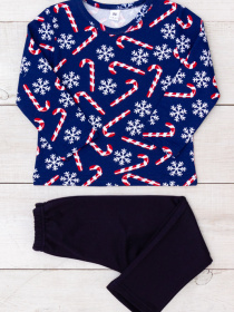 Пижама Носи своє модель 6076-024-5-1-lxodqniki-temno-sinj Фото