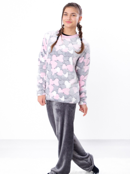 Пижама Носи своє модель 6079-035-2-sr-rozhev-serdechka Фото