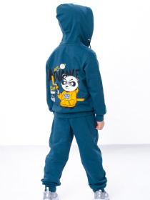 Спортивный костюм Носи своє модель 6018-023-33-1-temna-bryuza-panda Фото