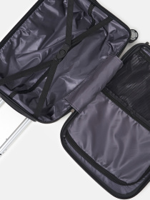 Валіза Ricco Grande модель T15002silver-M Фото