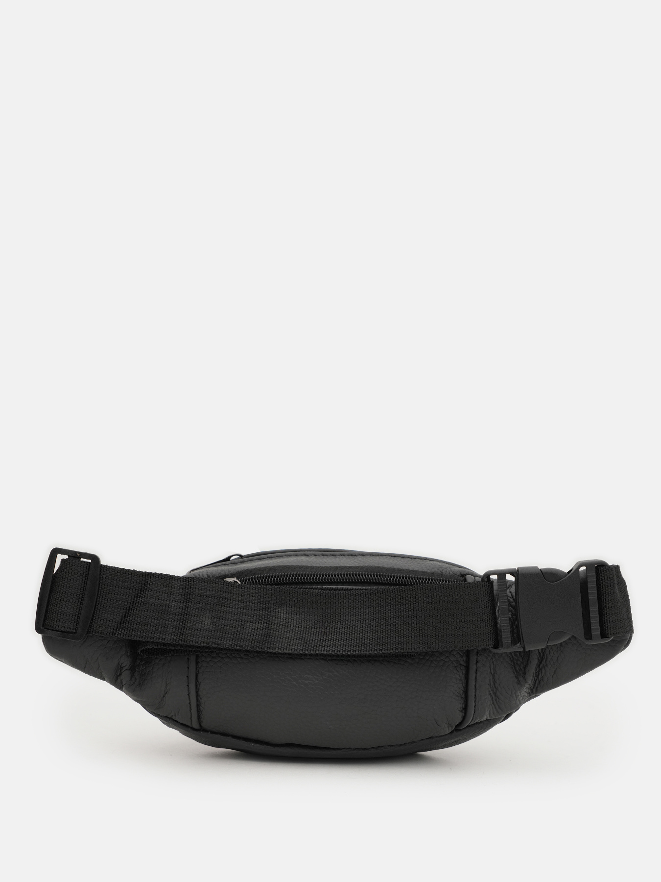 Поясна сумка Borsa Leather модель K1619p-black Фото