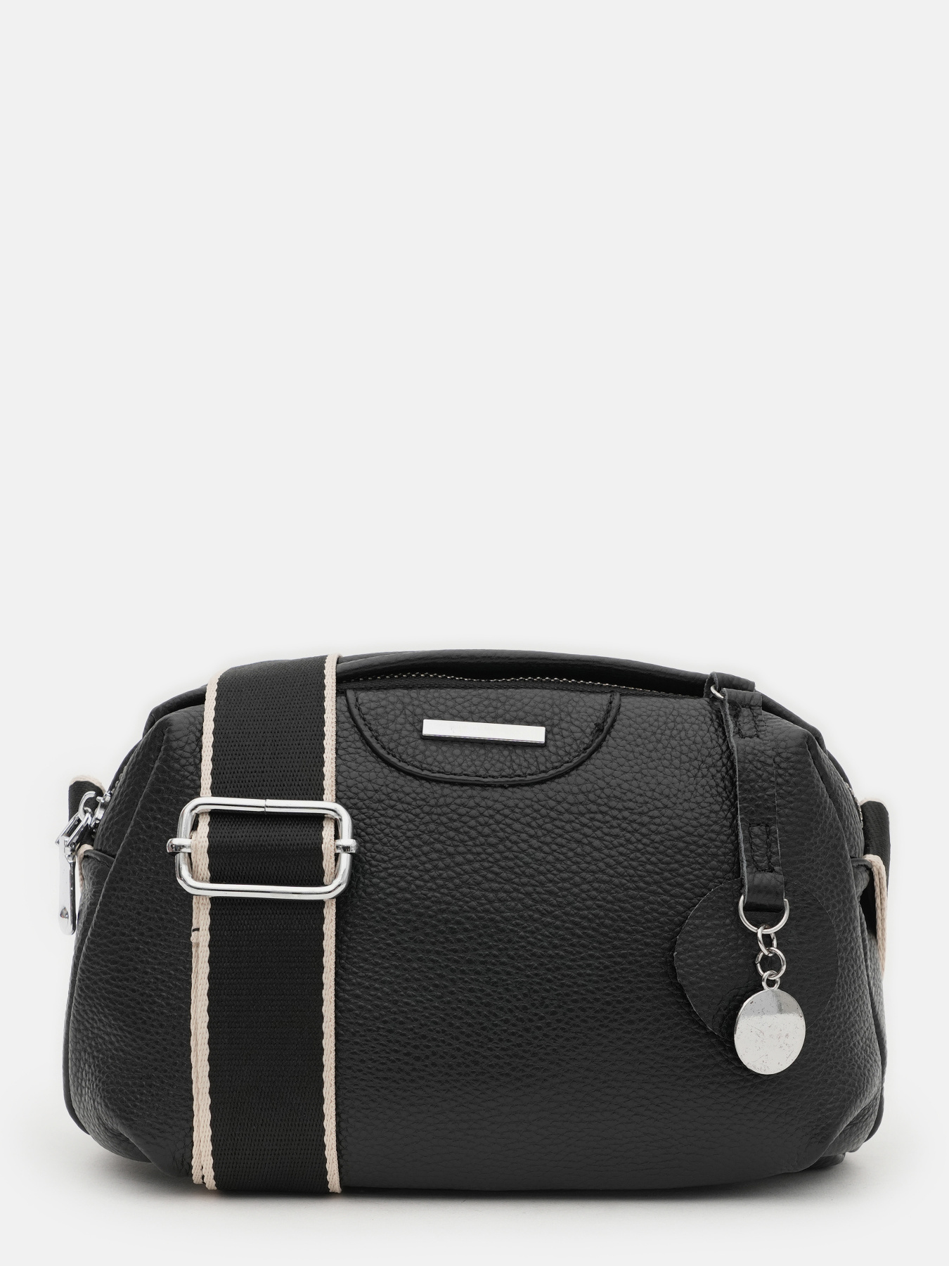 Кросс-боди Borsa Leather модель K12247bl-black Фото