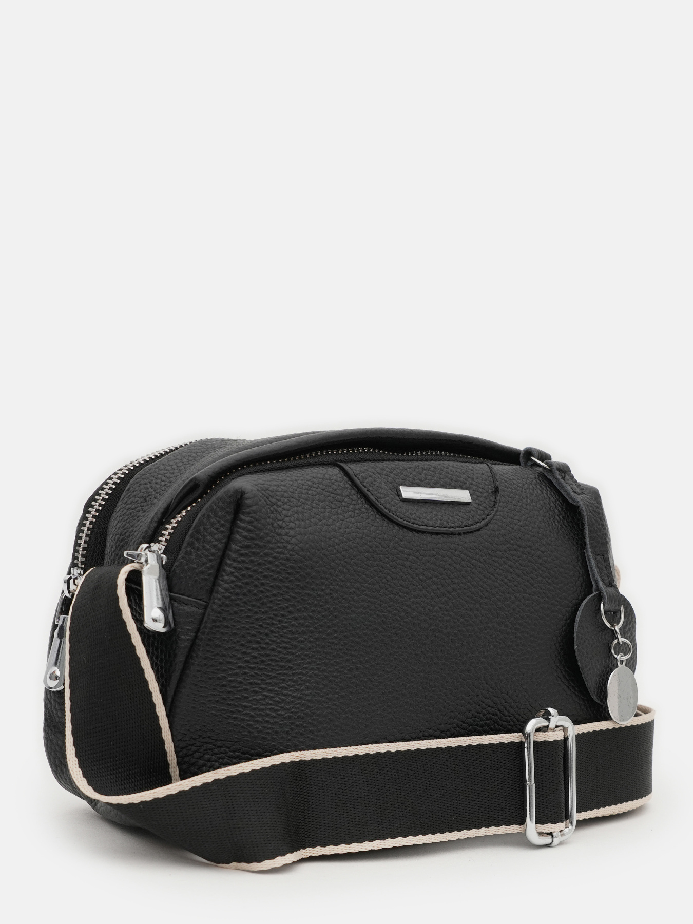 Кросс-боди Borsa Leather модель K12247bl-black Фото