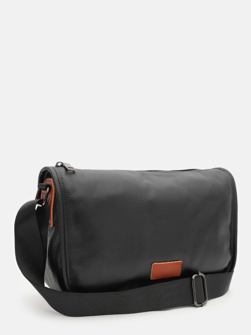 Крос-боді Borsa Leather модель K15431bl-black Фото