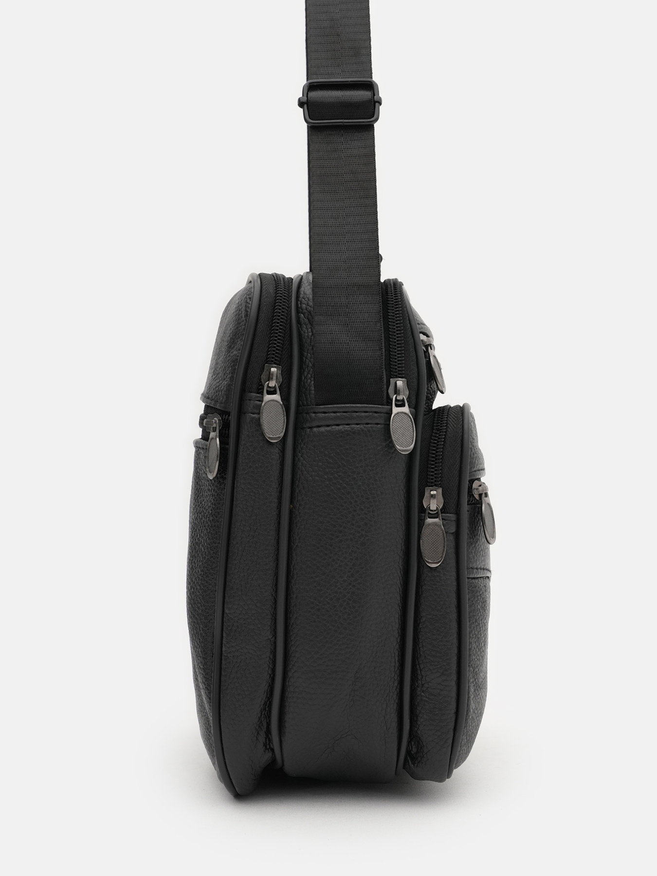 Мессенджер Borsa Leather модель k16681-3bl-black Фото