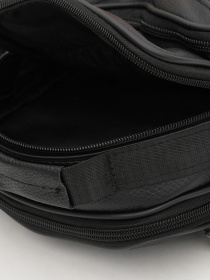 Мессенджер Borsa Leather модель K16683-2bl-black Фото