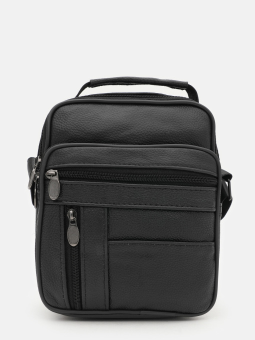 Мессенджер Borsa Leather модель K16683-2bl-black Фото